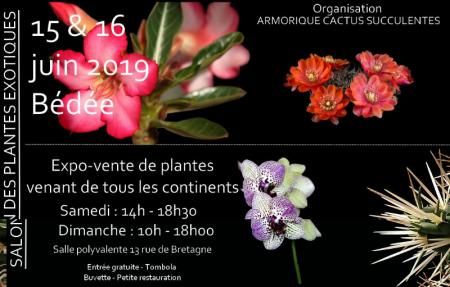 Salon des plantes exotiques à Bédée (Ille et Vilaine) organisée par ACS