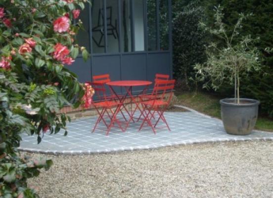 Terrasse en pierre - Rennes