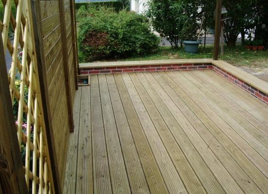 Terrasse en bois - Chevaigné